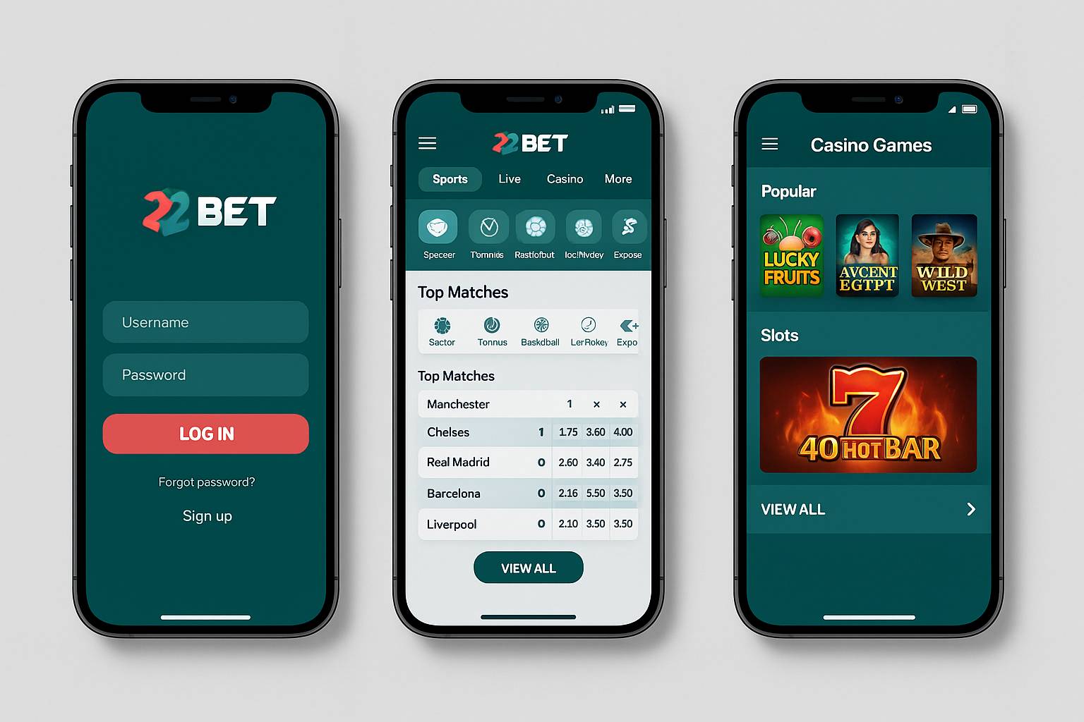 22Bet apk - Download & Install